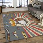 snoopy cartoon movie carpet rectangle area rug for living room bedroom decor dark room snp120