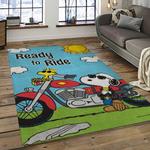 snoopy cartoon movie carpet rectangle area rug for living room bedroom decor dark room snp122