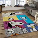 snoopy cartoon movie carpet rectangle area rug for living room bedroom decor dark room snp14