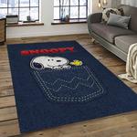 snoopy cartoon movie carpet rectangle area rug for living room bedroom decor dark room snp15
