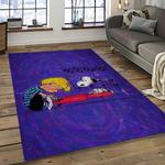 snoopy cartoon movie carpet rectangle area rug for living room bedroom decor dark room snp17