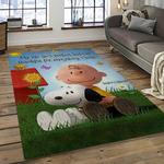 snoopy cartoon movie carpet rectangle area rug for living room bedroom decor dark room snp24