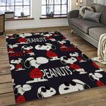 snoopy cartoon movie carpet rectangle area rug for living room bedroom decor dark room snp45