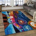snoopy cartoon movie carpet rectangle area rug for living room bedroom decor dark room snp5