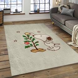 Snoopy Cartoon Movie Carpet Rectangle Area Rug For Living Room Bedroom Decor SNP51