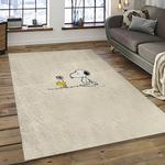 snoopy cartoon movie carpet rectangle area rug for living room bedroom decor dark room snp63