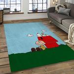 snoopy cartoon movie carpet rectangle area rug for living room bedroom decor dark room snp66