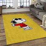 snoopy cartoon movie carpet rectangle area rug for living room bedroom decor dark room snp69