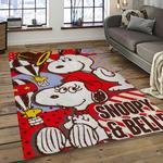 snoopy cartoon movie carpet rectangle area rug for living room bedroom decor dark room snp70