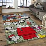 snoopy cartoon movie carpet rectangle area rug for living room bedroom decor dark room snp88