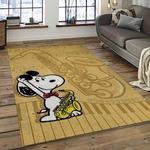 snoopy cartoon movie carpet rectangle area rug for living room bedroom decor dark room snp9