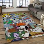snoopy cartoon movie carpet rectangle area rug for living room bedroom decor dark room snp91