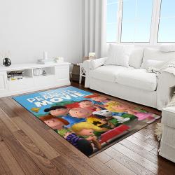 snoopy cartoon movie carpet rectangle area rug for living room bedroom decor light room snp105