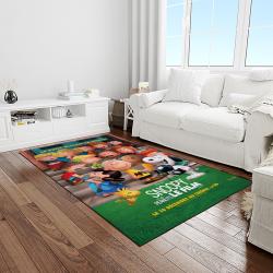snoopy cartoon movie carpet rectangle area rug for living room bedroom decor light room snp107