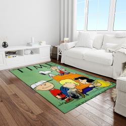 snoopy cartoon movie carpet rectangle area rug for living room bedroom decor light room snp108