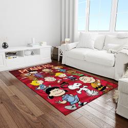 snoopy cartoon movie carpet rectangle area rug for living room bedroom decor light room snp110