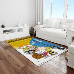 snoopy cartoon movie carpet rectangle area rug for living room bedroom decor light room snp112