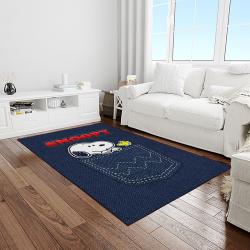 snoopy cartoon movie carpet rectangle area rug for living room bedroom decor light room snp15