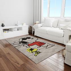 snoopy cartoon movie carpet rectangle area rug for living room bedroom decor light room snp16
