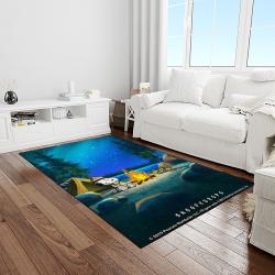 snoopy cartoon movie carpet rectangle area rug for living room bedroom decor light room snp21