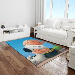 snoopy cartoon movie carpet rectangle area rug for living room bedroom decor light room snp22