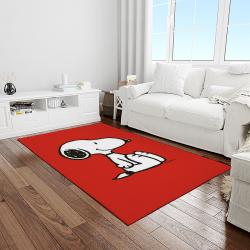 snoopy cartoon movie carpet rectangle area rug for living room bedroom decor light room snp50
