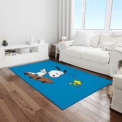 snoopy cartoon movie carpet rectangle area rug for living room bedroom decor light room snp56