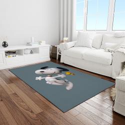snoopy cartoon movie carpet rectangle area rug for living room bedroom decor light room snp64