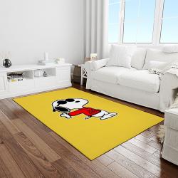 snoopy cartoon movie carpet rectangle area rug for living room bedroom decor light room snp69