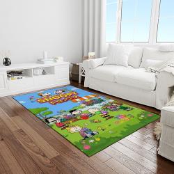 snoopy cartoon movie carpet rectangle area rug for living room bedroom decor light room snp72
