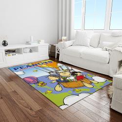 snoopy cartoon movie carpet rectangle area rug for living room bedroom decor light room snp73
