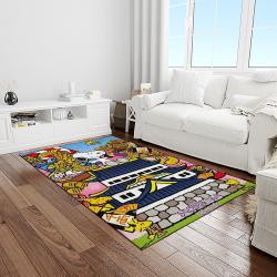 snoopy cartoon movie carpet rectangle area rug for living room bedroom decor light room snp80