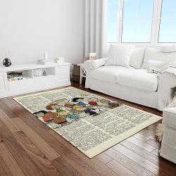 snoopy cartoon movie carpet rectangle area rug for living room bedroom decor light room snp93