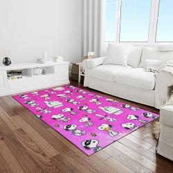 snoopy cartoon movie carpet rectangle area rug for living room bedroom decor light room snp94