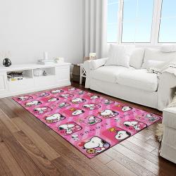 snoopy cartoon movie carpet rectangle area rug for living room bedroom decor light room snp99