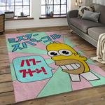 the simpsons characters cartoon movie carpet rectangle area rug for living room bedroom decor dark room tss32