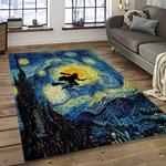 van gogh starry night harry potter cartoon movie carpet rectangle area rug for room decor vhp dark5
