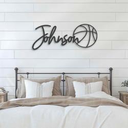 basketball custom metal wall art led light player lover sign home 3