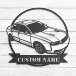 classic car custom metal wall art led light mechanic repair decoration 1