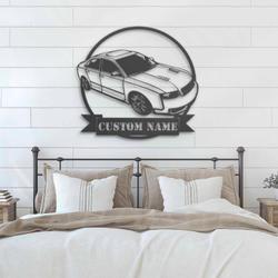 classic car custom metal wall art led light mechanic repair decoration 2