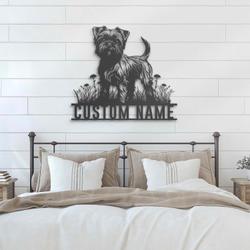custom affenpinscher dog wall decor led light