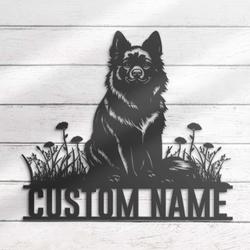 custom belgian schipperke wall art led light
