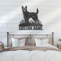 custom canaan dog wall decor led light
