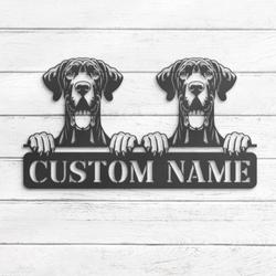 custom dane wall decor led light