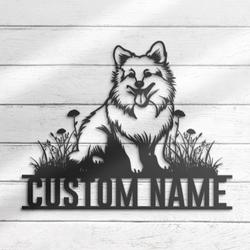 custom eskimo wall decor metal art led light