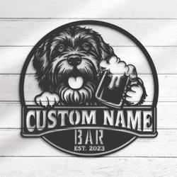 custom gbgv beer art wall decor led light