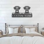 custom great dane dog wall art led light