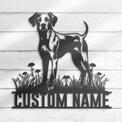 custom harrier wall decor metal art led light
