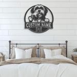 custom havanese pub sign wall art led light