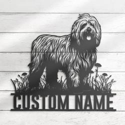 Custom Komondorok Metal Wall Art LED Light